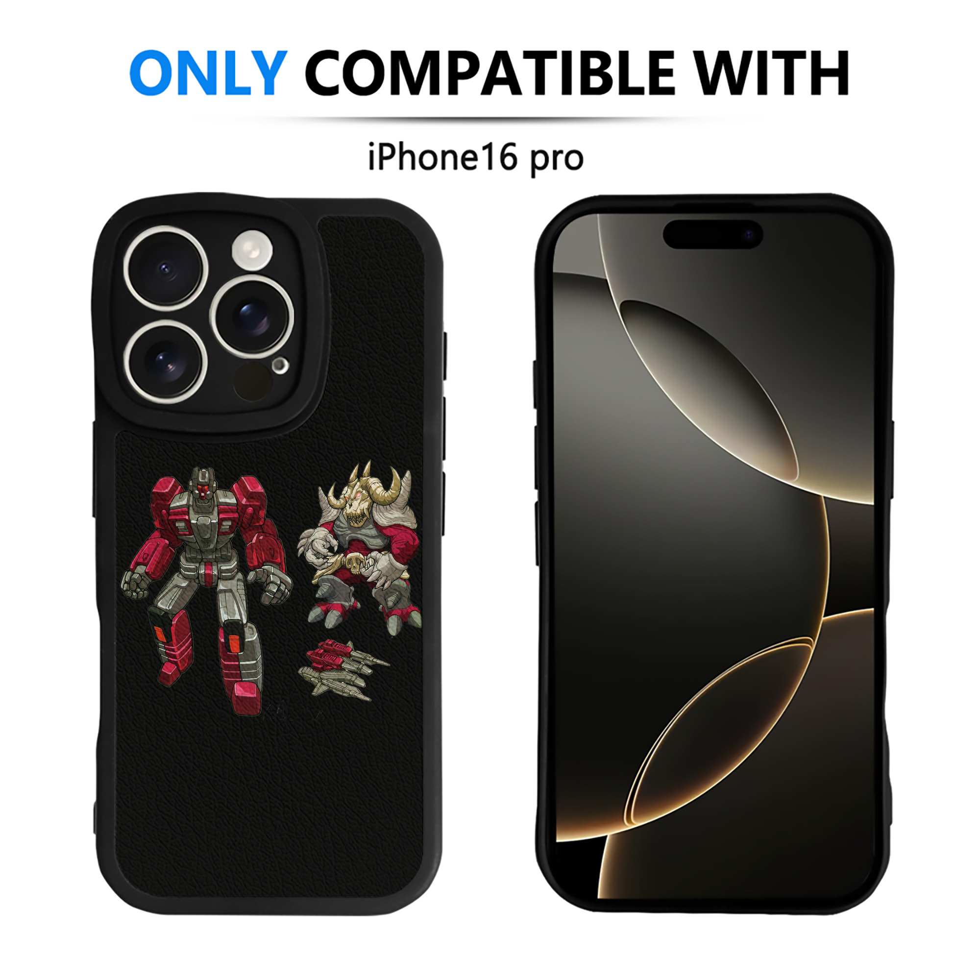 （画像用）  【iPhone 16シリーズ対応】シリコンスマホケース（レザー調） 材質：シリコン